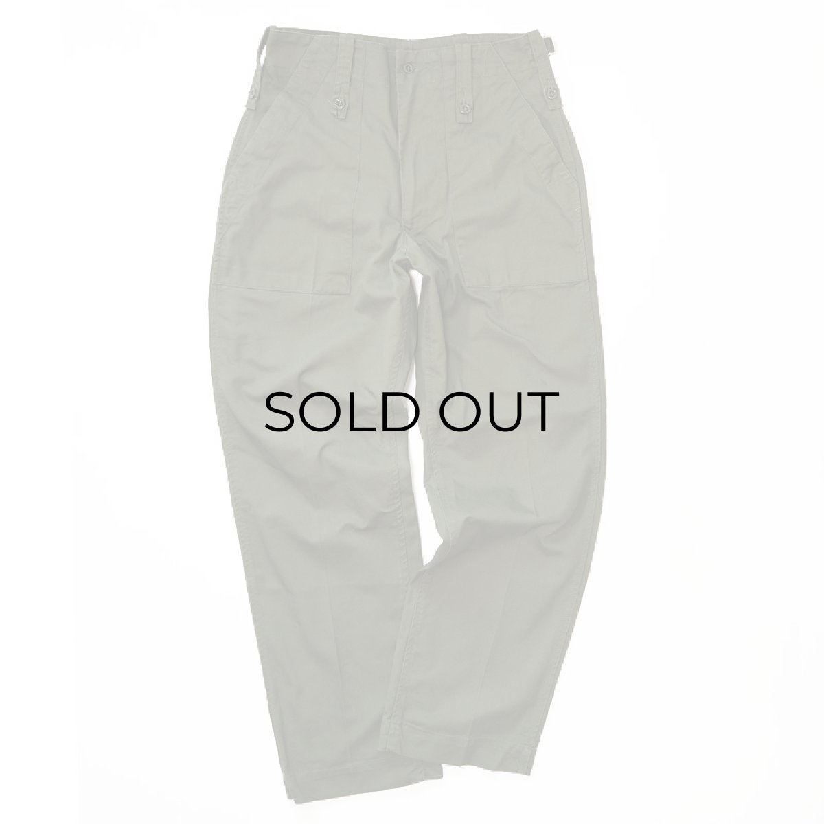 画像2: BRITISH ARMY LIGHT WEIGHT FATIGUE PANTS【〜W30 程度】 (2)
