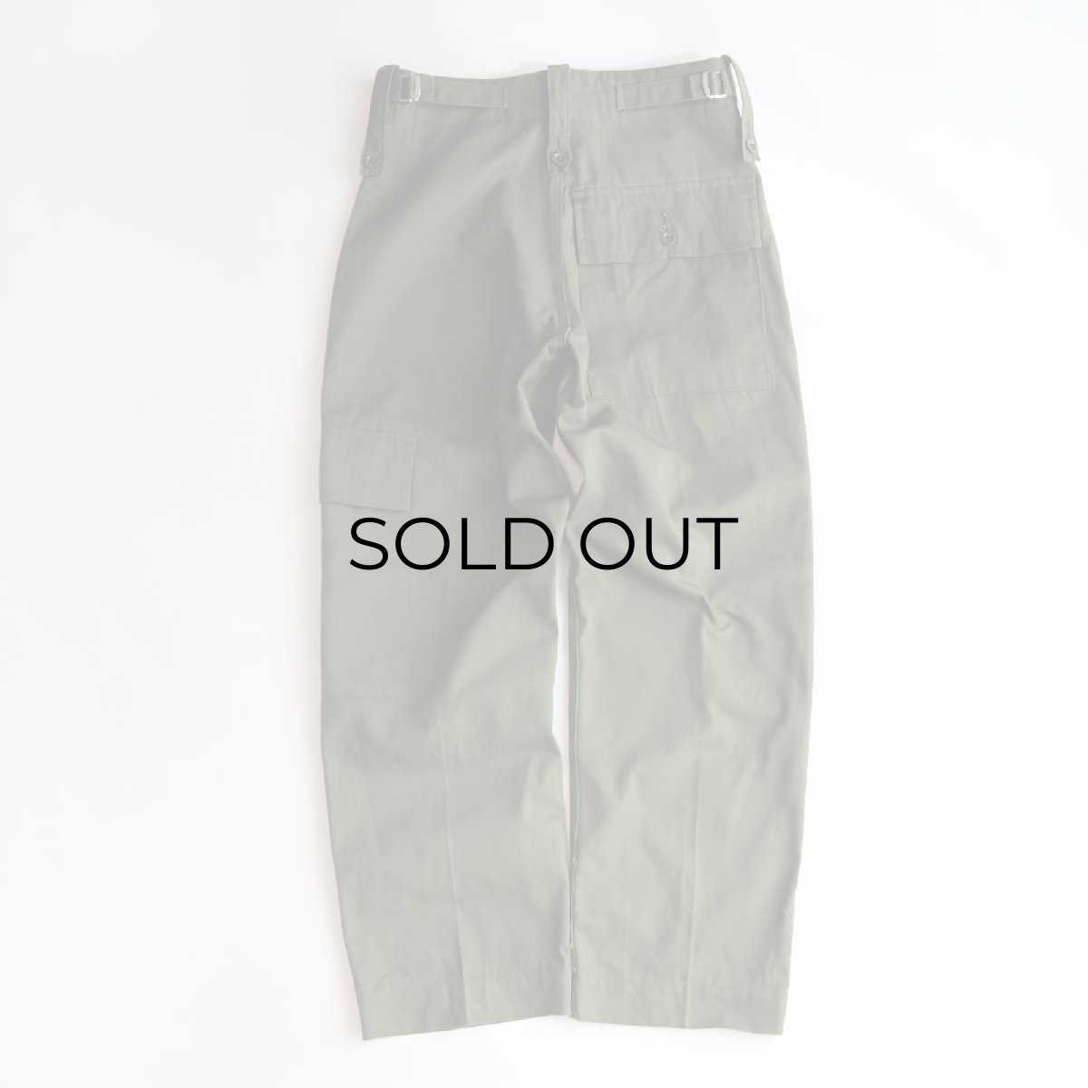 画像3: BRITISH ARMY LIGHT WEIGHT FATIGUE CARGO PANTS 【W28 x L26.5】 (3)