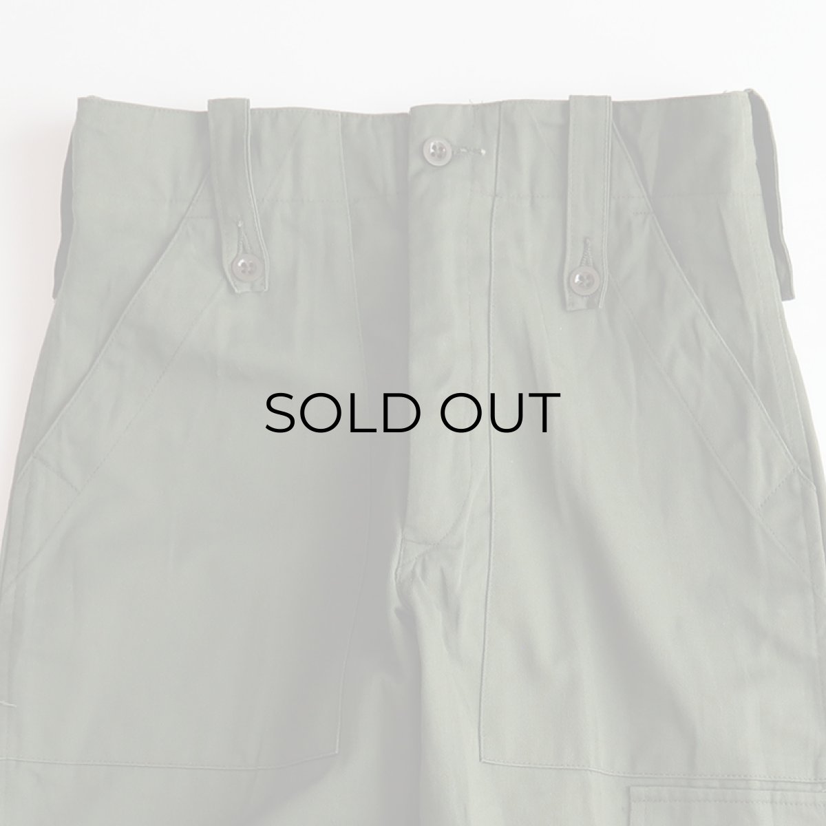 画像4: BRITISH ARMY LIGHT WEIGHT FATIGUE CARGO PANTS 【W28 x L26.5】 (4)