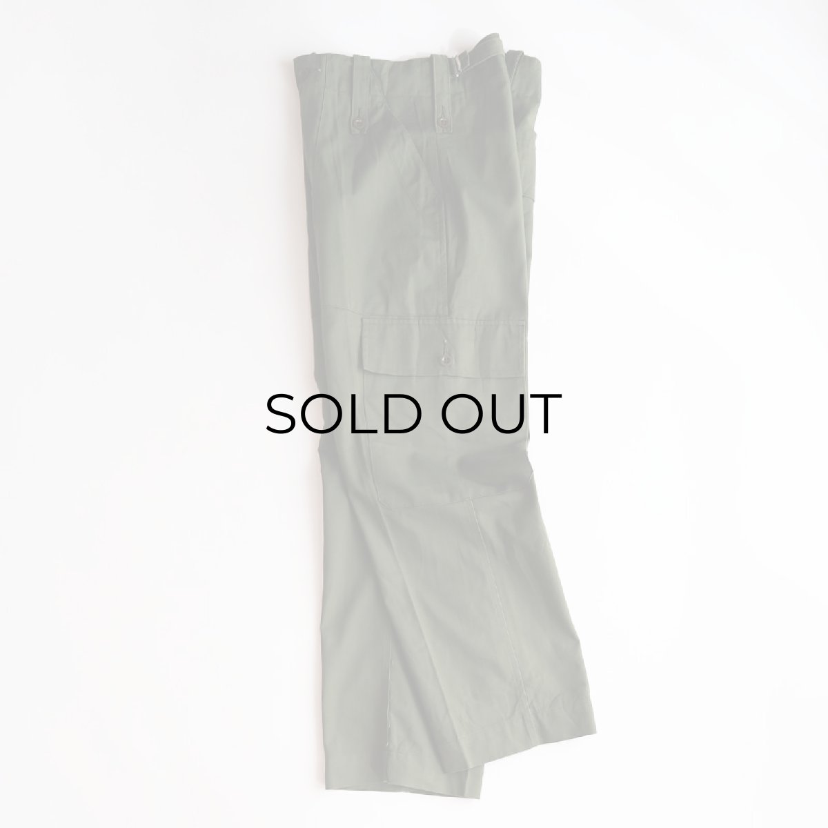 画像2: BRITISH ARMY LIGHT WEIGHT FATIGUE CARGO PANTS 【W28 x L26.5】 (2)