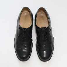 画像1: BRITISH ARMY LEATHER CAP TOE PARADE SHOES【size : 8 M】 (1)