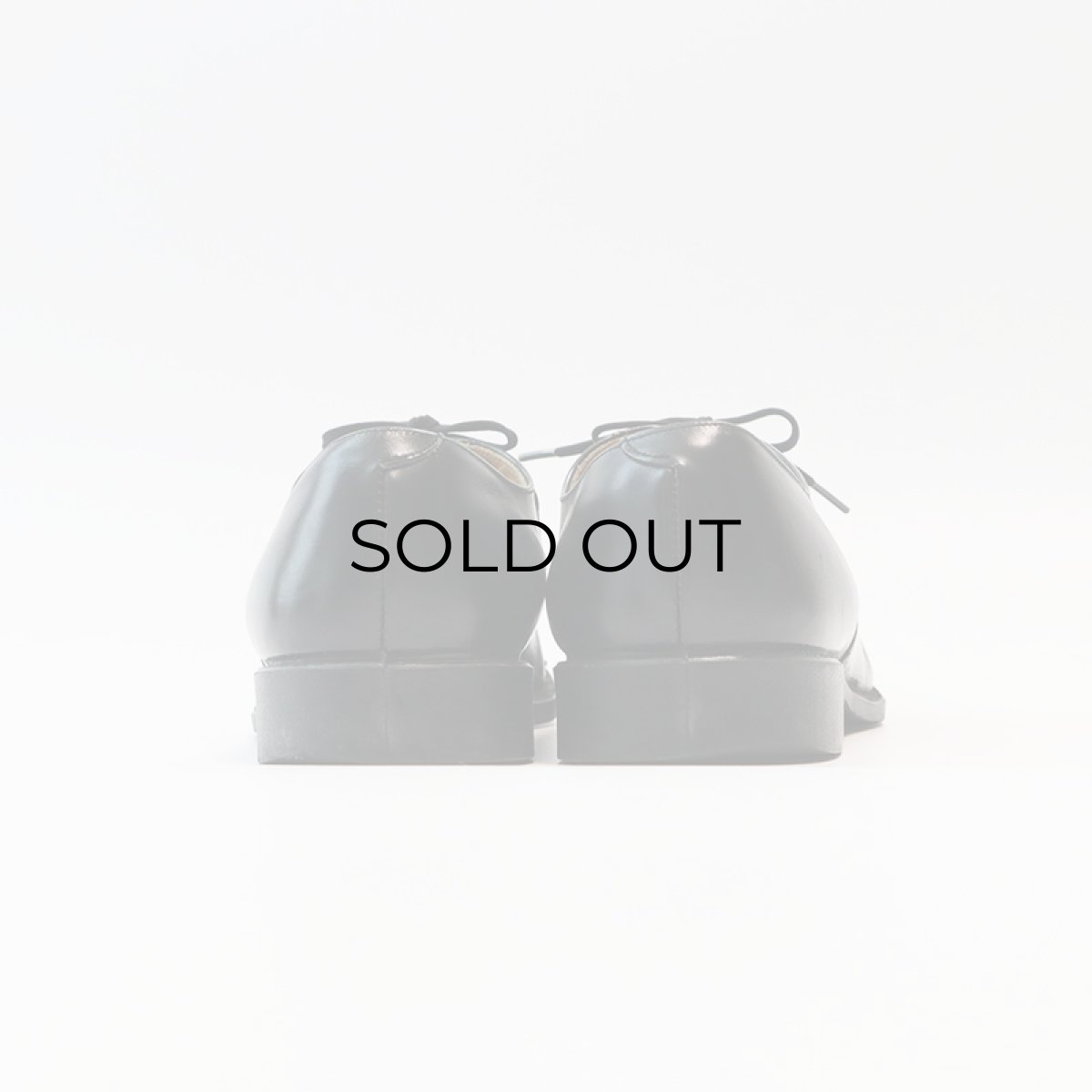 画像3: BRITISH ARMY LEATHER CAP TOE PARADE SHOES【size : 8 M】 (3)