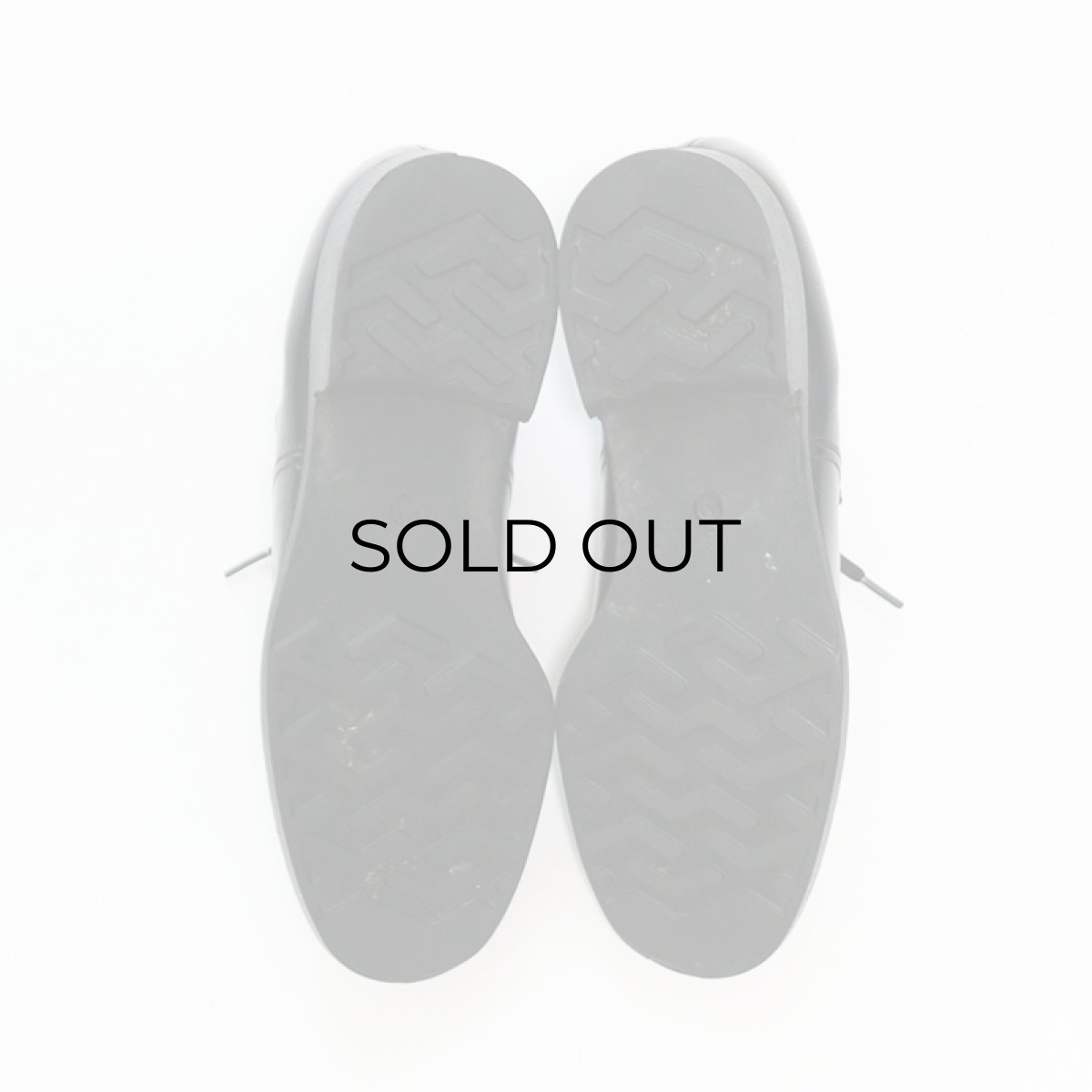 画像7: BRITISH ARMY LEATHER CAP TOE PARADE SHOES【size : 8 M】 (7)