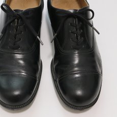 画像5: BRITISH ARMY LEATHER CAP TOE PARADE SHOES【size : 8 M】 (5)