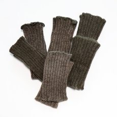 画像3: 〜50's SWEDISH ARMY WOOL KNIT WRIST WARMER "DEADSTOCK" (3)