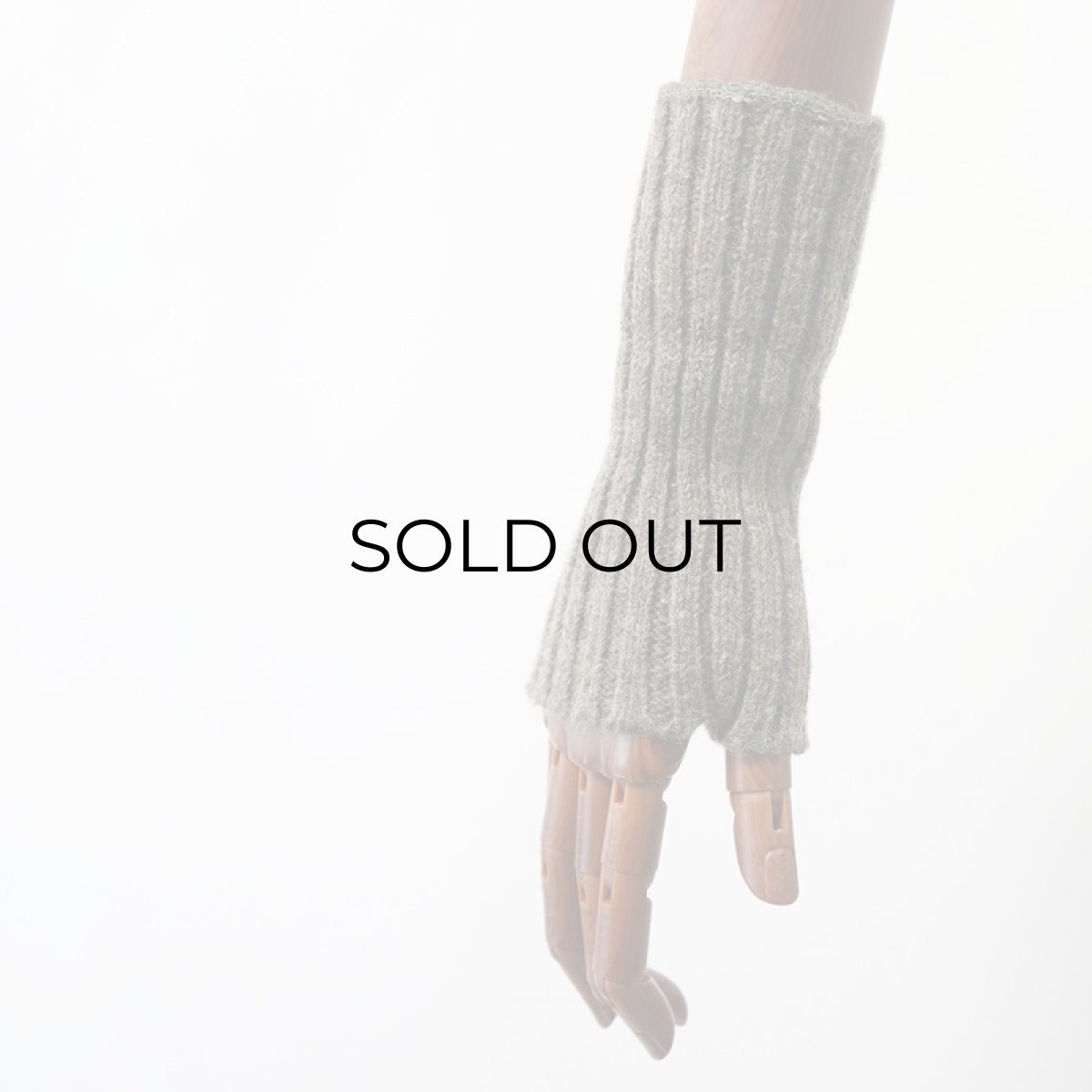 画像6: 〜50's SWEDISH ARMY WOOL KNIT WRIST WARMER "DEADSTOCK" (6)