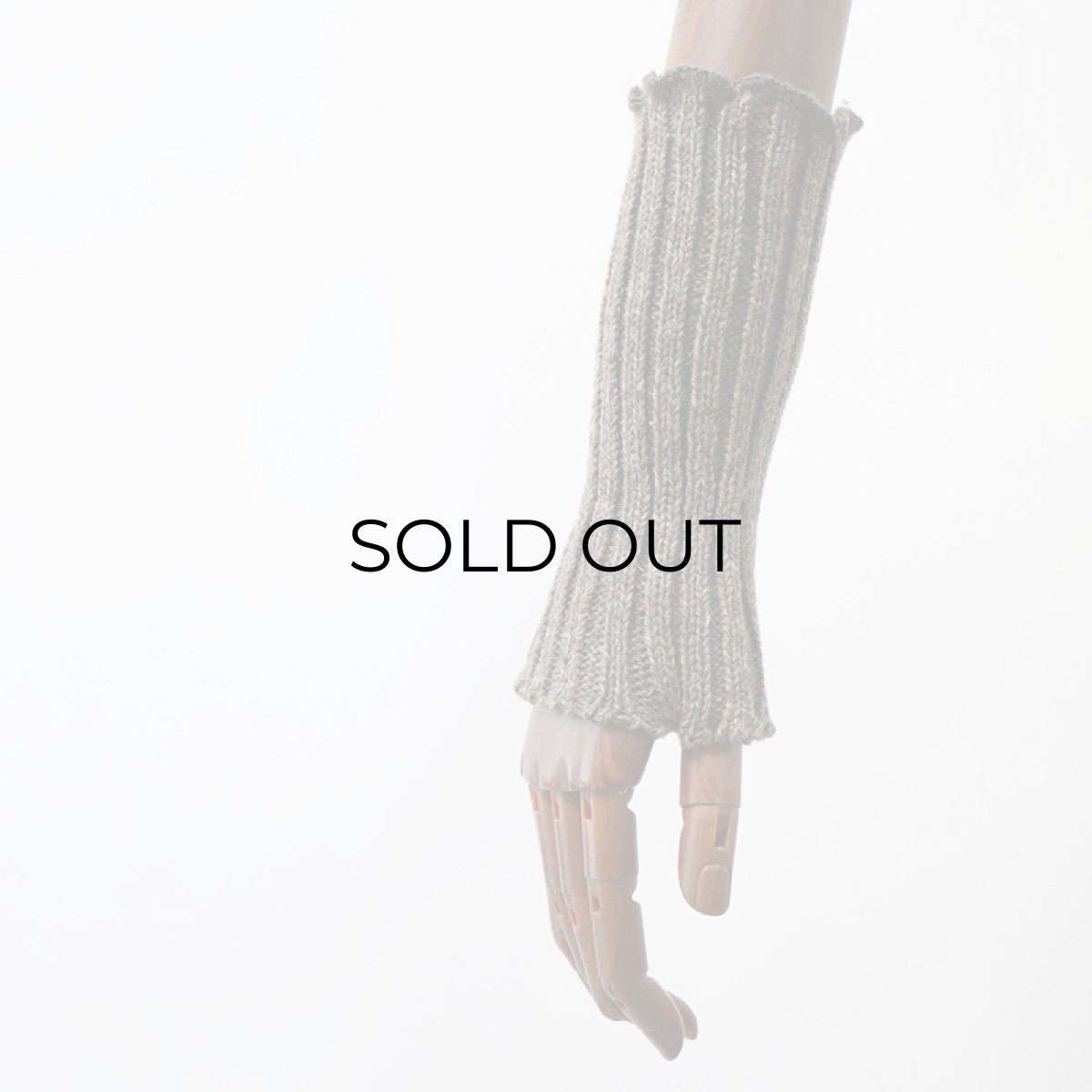 画像7: 〜50's SWEDISH ARMY WOOL KNIT WRIST WARMER "DEADSTOCK" (7)