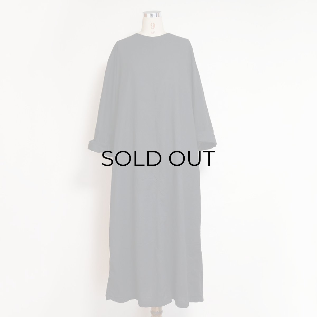 画像6: 〜70's CZECH MILITARY COTTON OPERATING SURGICAL GOWN "OVER DYE" 【BLACK】 (6)