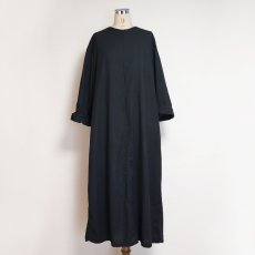 画像6: 〜70's CZECH MILITARY COTTON OPERATING SURGICAL GOWN "OVER DYE" 【BLACK】 (6)