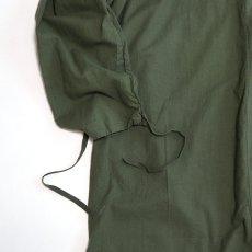 画像4: 〜70's CZECH MILITARY COTTON OPERATING SURGICAL GOWN "OVER DYE" 【OLIVE】 (4)