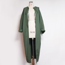 画像7: 〜70's CZECH MILITARY COTTON OPERATING SURGICAL GOWN "OVER DYE" 【OLIVE】 (7)