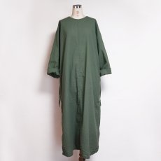 画像6: 〜70's CZECH MILITARY COTTON OPERATING SURGICAL GOWN "OVER DYE" 【OLIVE】 (6)