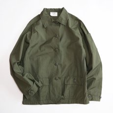 画像1: 70's US ARMY RIP-STOP COTTON POPLIN WOMEN'S UTILITY SHIRT JACKET "DEADSTOCK" 【Size : 12】 (1)