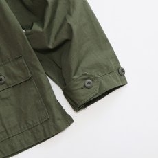 画像6: 70's US ARMY RIP-STOP COTTON POPLIN WOMEN'S UTILITY SHIRT JACKET "DEADSTOCK" 【Size : 12】 (6)