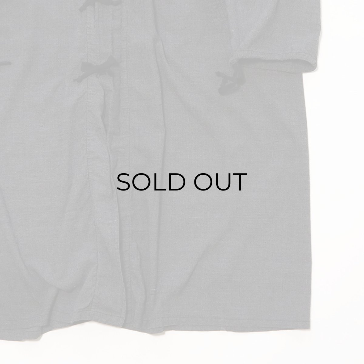 画像4: OLD ROMANIAN ARMY COTTON SNOW CAMOUFLAGE HOODED OVER COAT "OVER DYE" (4)