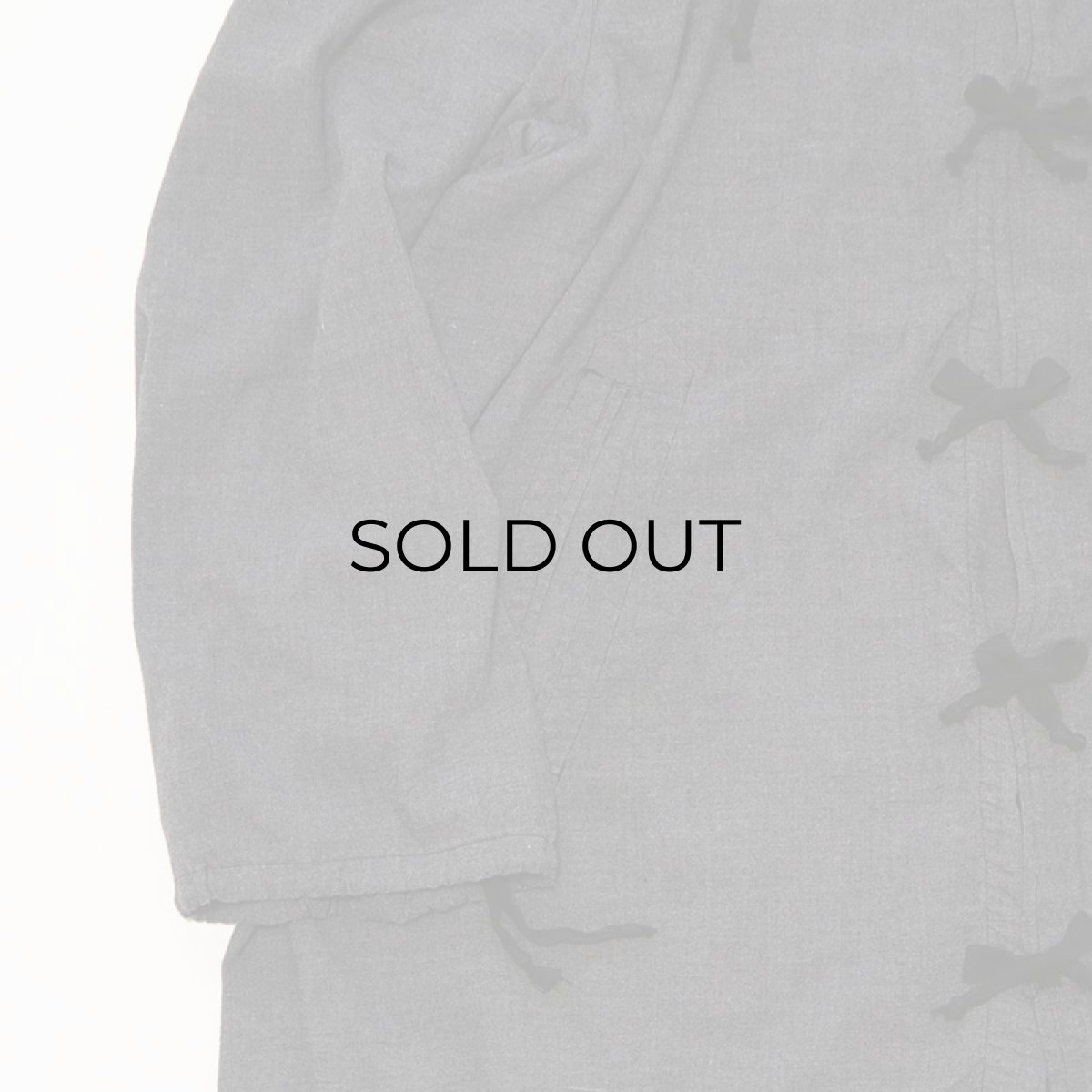 画像5: OLD ROMANIAN ARMY COTTON SNOW CAMOUFLAGE HOODED OVER COAT "OVER DYE" (5)