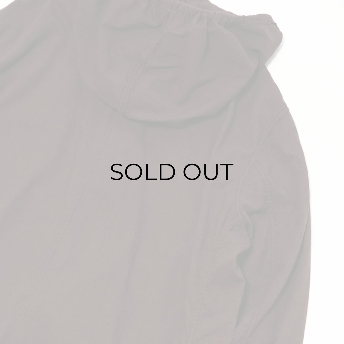 画像8: OLD ROMANIAN ARMY COTTON SNOW CAMOUFLAGE HOODED OVER COAT "OVER DYE" (8)