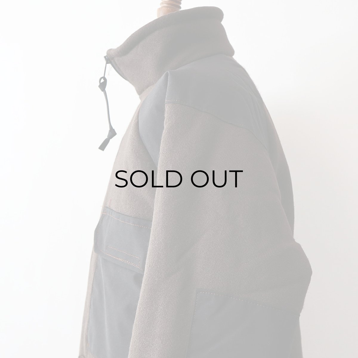 画像9: 90's US ARMY "BEAR JACKET" SYNTHETIC FIBER PILE COLD WEATHER ZIP JACKET "DEADSTOCK" 【SIZE : LARGE】 (9)