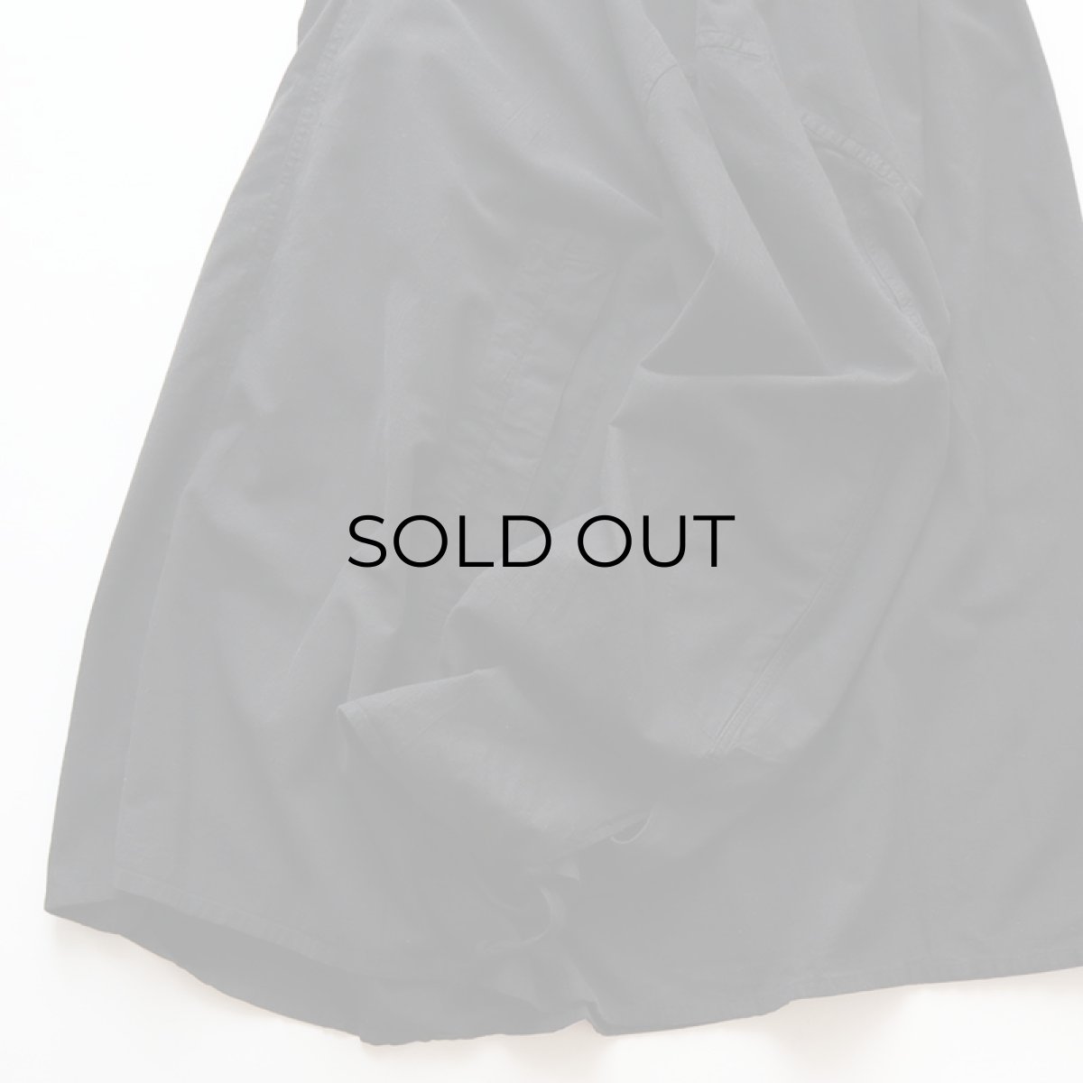 画像6: OLD CZECH MILITARY COTTON SNOW CAMOUFLAGE PULLOVER HOODED SMOCK "BLACK OVER DYE" (6)