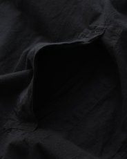 画像8: OLD CZECH MILITARY COTTON SNOW CAMOUFLAGE PULLOVER HOODED SMOCK "BLACK OVER DYE" (8)