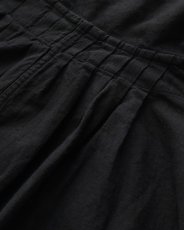 画像10: OLD CZECH MILITARY COTTON SNOW CAMOUFLAGE PULLOVER HOODED SMOCK "BLACK OVER DYE" (10)