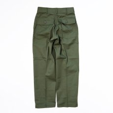 画像3: 【再入荷】70's US ARMY COTTON POLYESTER UTILITY BAKER PANTS "DEADSTOCK"【W28 x L27】  (3)