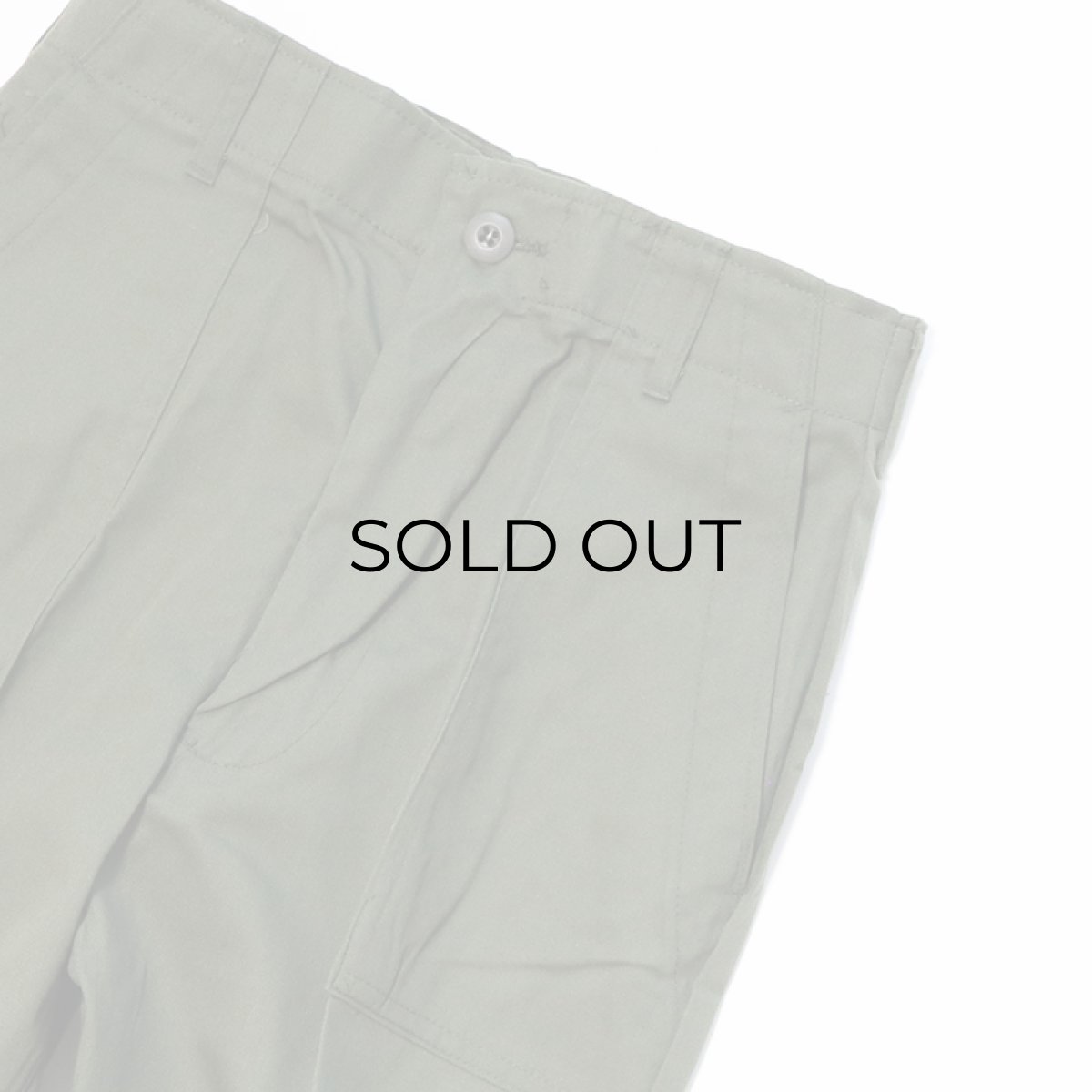 画像5: 70's US ARMY COTTON POLYESTER UTILITY BAKER PANTS "DEADSTOCK"【W28 x L27】 (5)