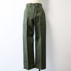 画像12: 70's US ARMY COTTON POLYESTER UTILITY BAKER PANTS "DEADSTOCK"【W28 x L27】 (12)