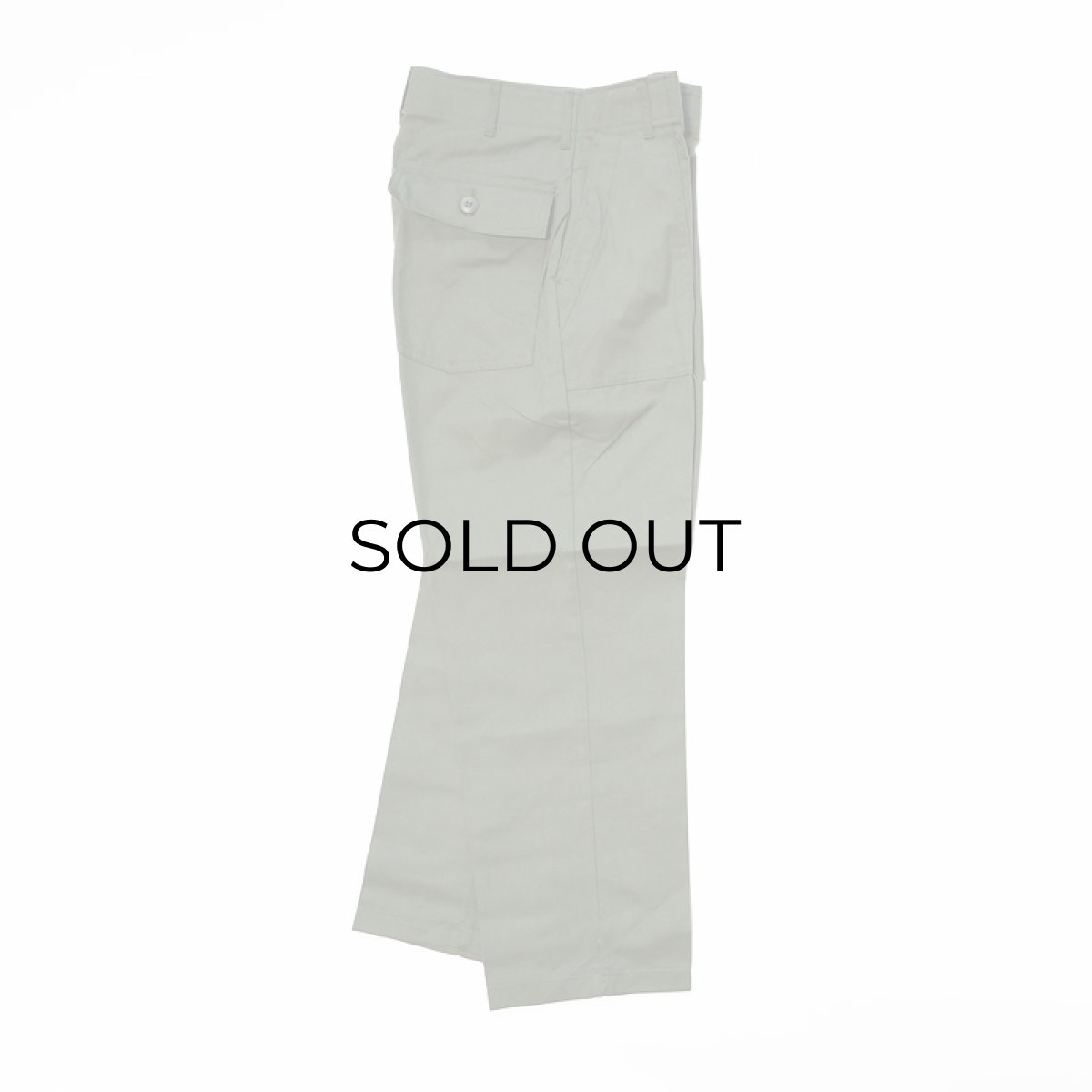 画像4: 70's US ARMY COTTON POLYESTER UTILITY BAKER PANTS "DEADSTOCK"【W28 x L27】 (4)