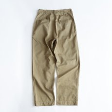 画像2: 50's US ARMY M-45 COTTON KHAKI TROUSERS【W31 x L31.5 程度】 (2)