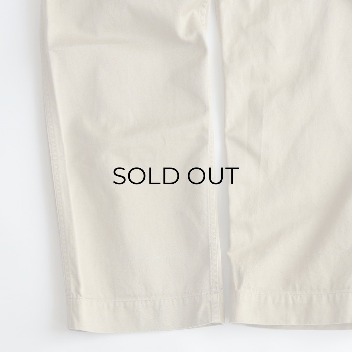 画像5: 50's US ARMY M-45 COTTON KHAKI TROUSERS【W31 x L31.5 程度】 (5)
