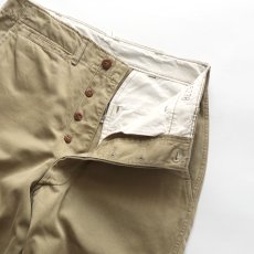 画像4: 50's US ARMY M-45 COTTON KHAKI TROUSERS【W31 x L31.5 程度】 (4)