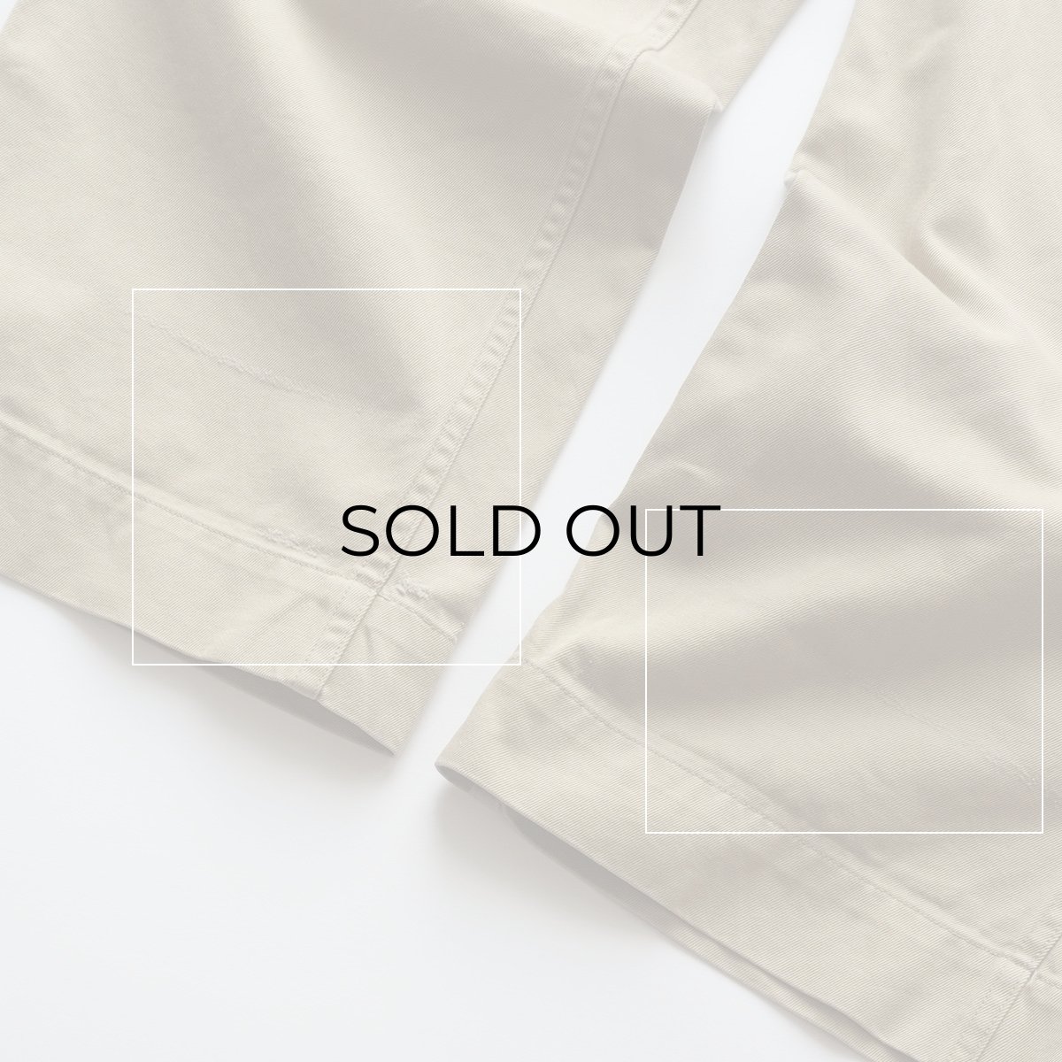 画像12: 50's US ARMY M-45 COTTON KHAKI TROUSERS【W31 x L31.5 程度】 (12)