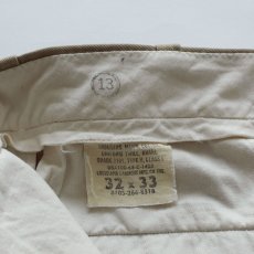 画像6: 60's US MARINE CORPS COTTON KHAKI TROUSERS【W32 x L31 程度】 (6)