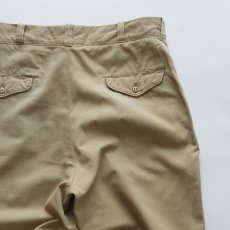 画像5: 60's US MARINE CORPS COTTON KHAKI TROUSERS【W32 x L31 程度】 (5)