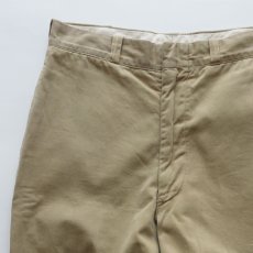 画像3: 60's US MARINE CORPS COTTON KHAKI TROUSERS【W32 x L31 程度】 (3)
