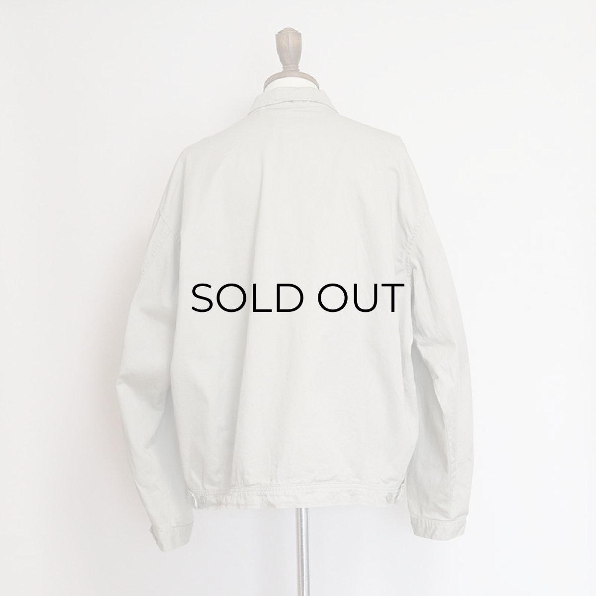 画像13: POLO JEANS CO. COTTON TWILL ZIP SPORTS JACKET (13)