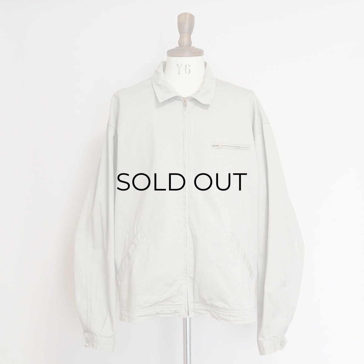 画像11: POLO JEANS CO. COTTON TWILL ZIP SPORTS JACKET (11)