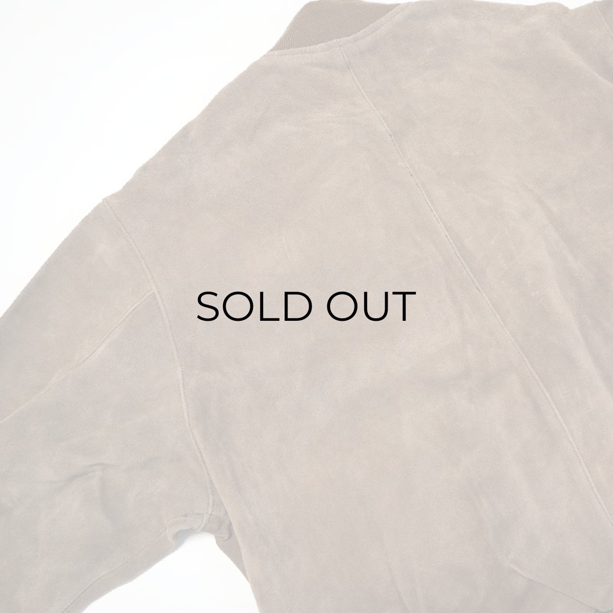 画像6: 〜90's UNKNOWN BRAND SUEDE LEATHER ZIP BLOUSON (6)