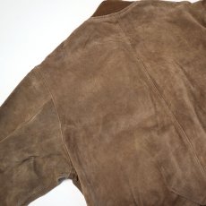 画像6: 〜90's UNKNOWN BRAND SUEDE LEATHER ZIP BLOUSON (6)