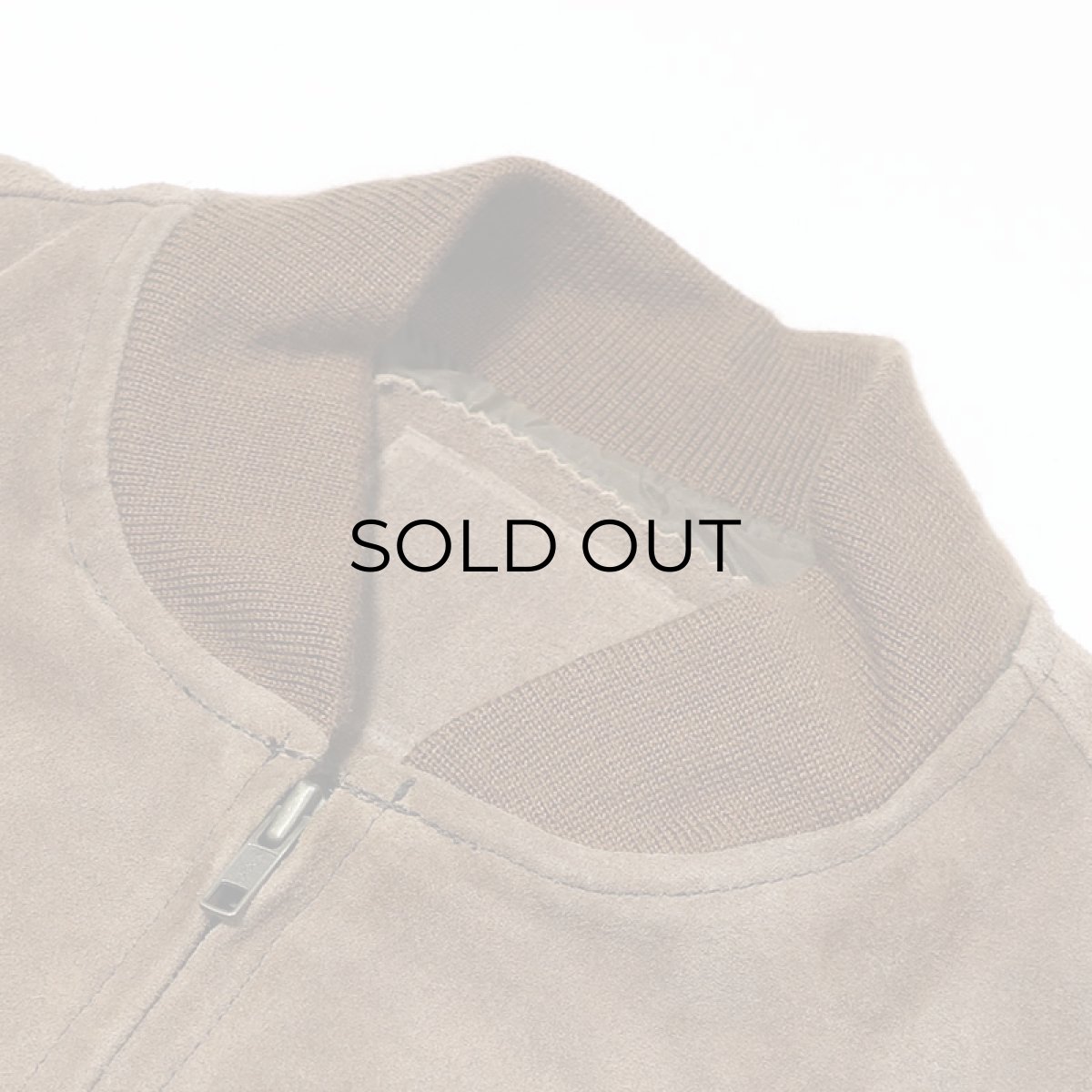 画像9: 〜90's UNKNOWN BRAND SUEDE LEATHER ZIP BLOUSON (9)