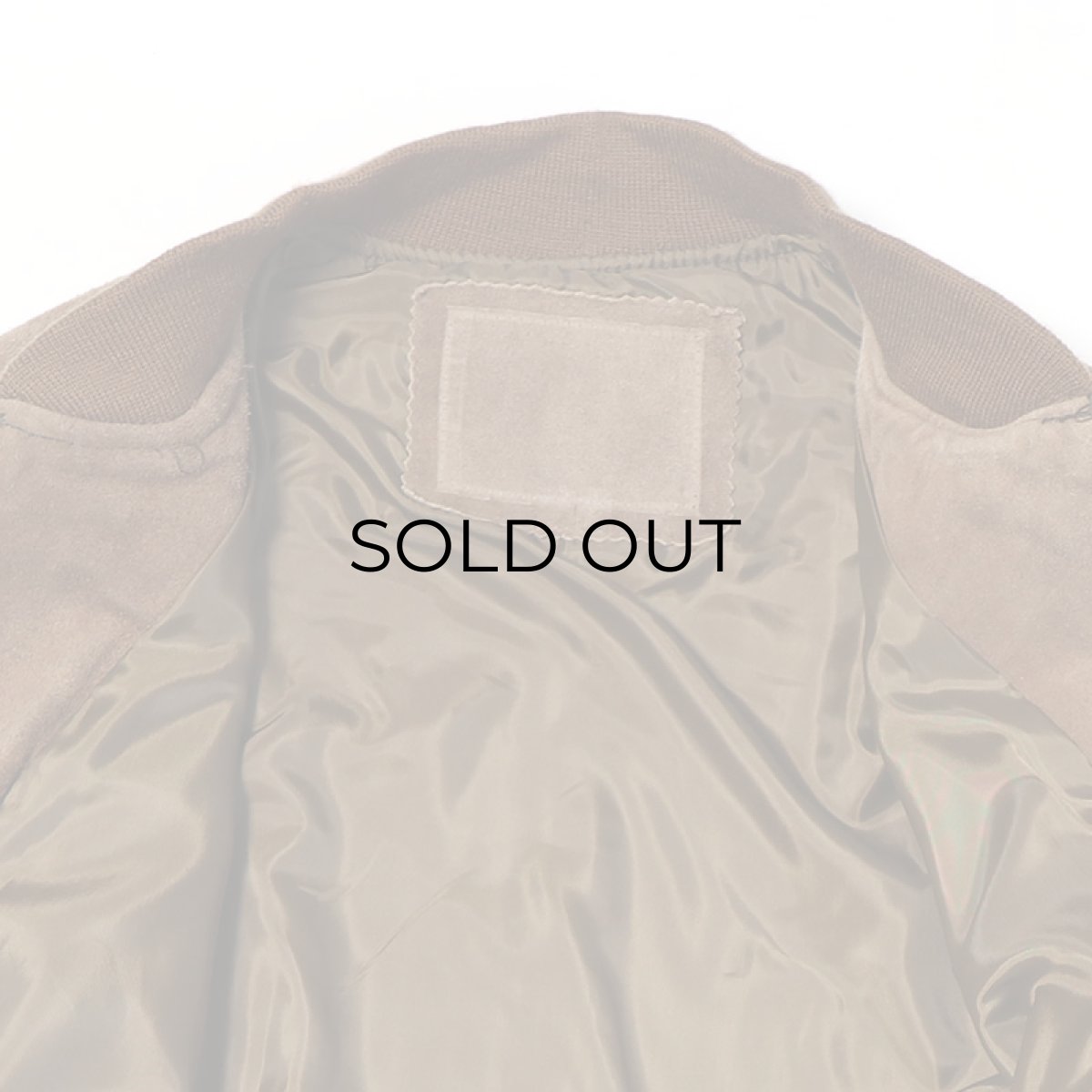 画像8: 〜90's UNKNOWN BRAND SUEDE LEATHER ZIP BLOUSON (8)