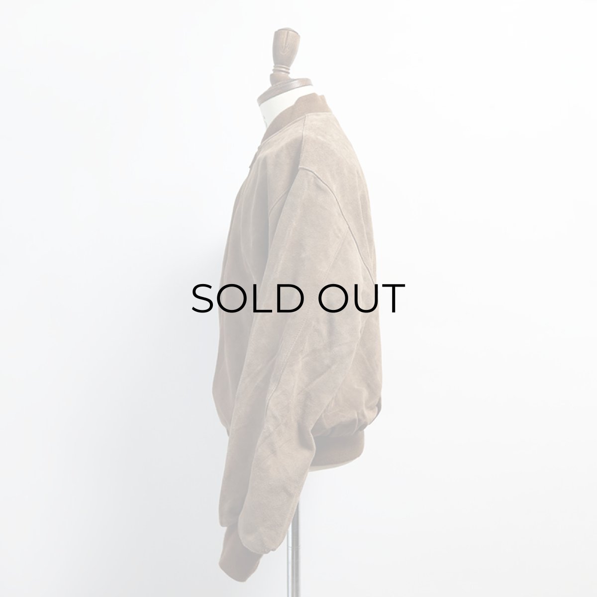 画像15: 〜90's UNKNOWN BRAND SUEDE LEATHER ZIP BLOUSON (15)