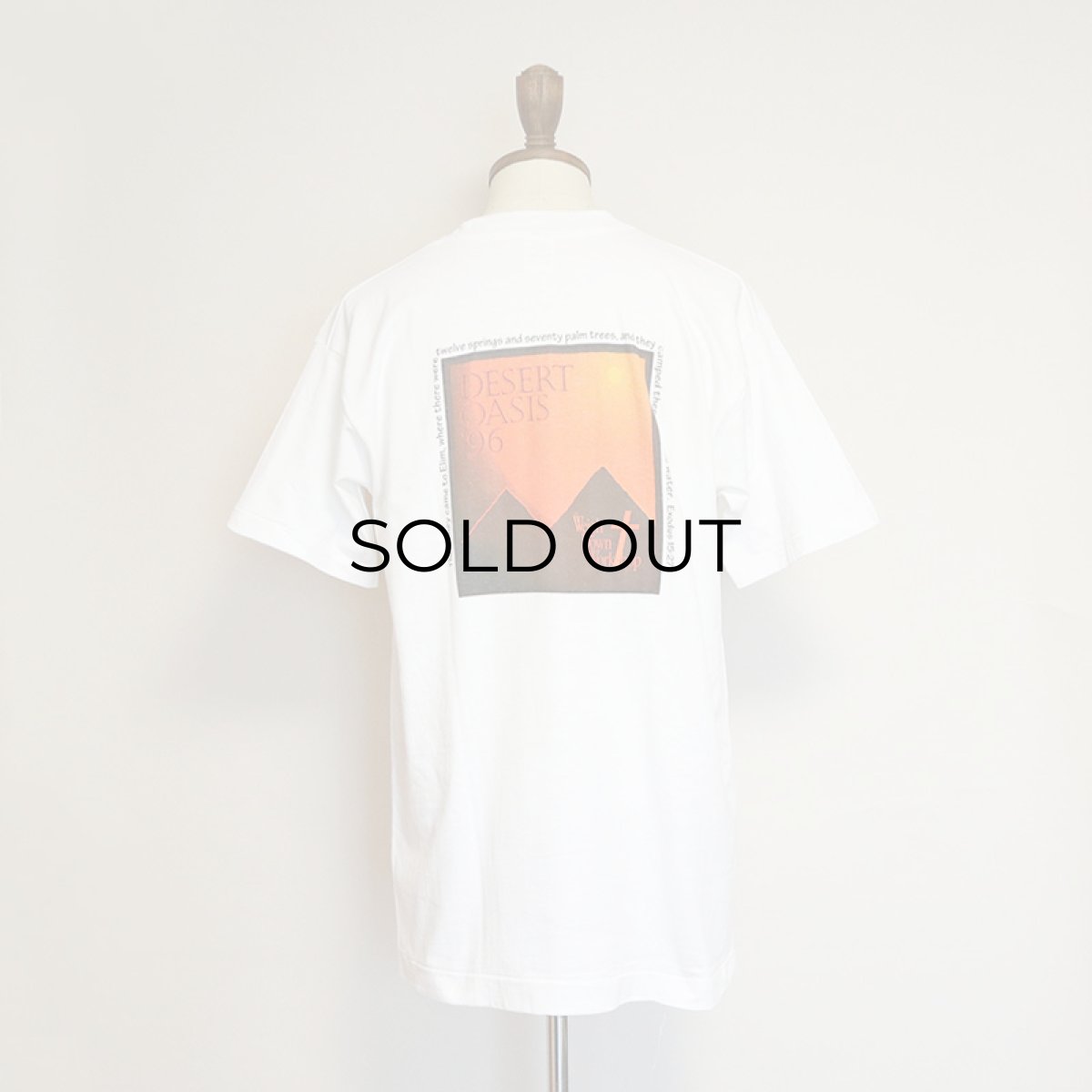 画像7: 90's FRUIT OF THE LOOM COTTON W-PRINT S/S TEE "Weigh Down Workshop" (7)