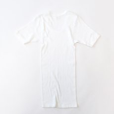 画像3: GERMAN ARMY COTTON RIB U NECK S/S TEE "DEADSTOCK" (3)