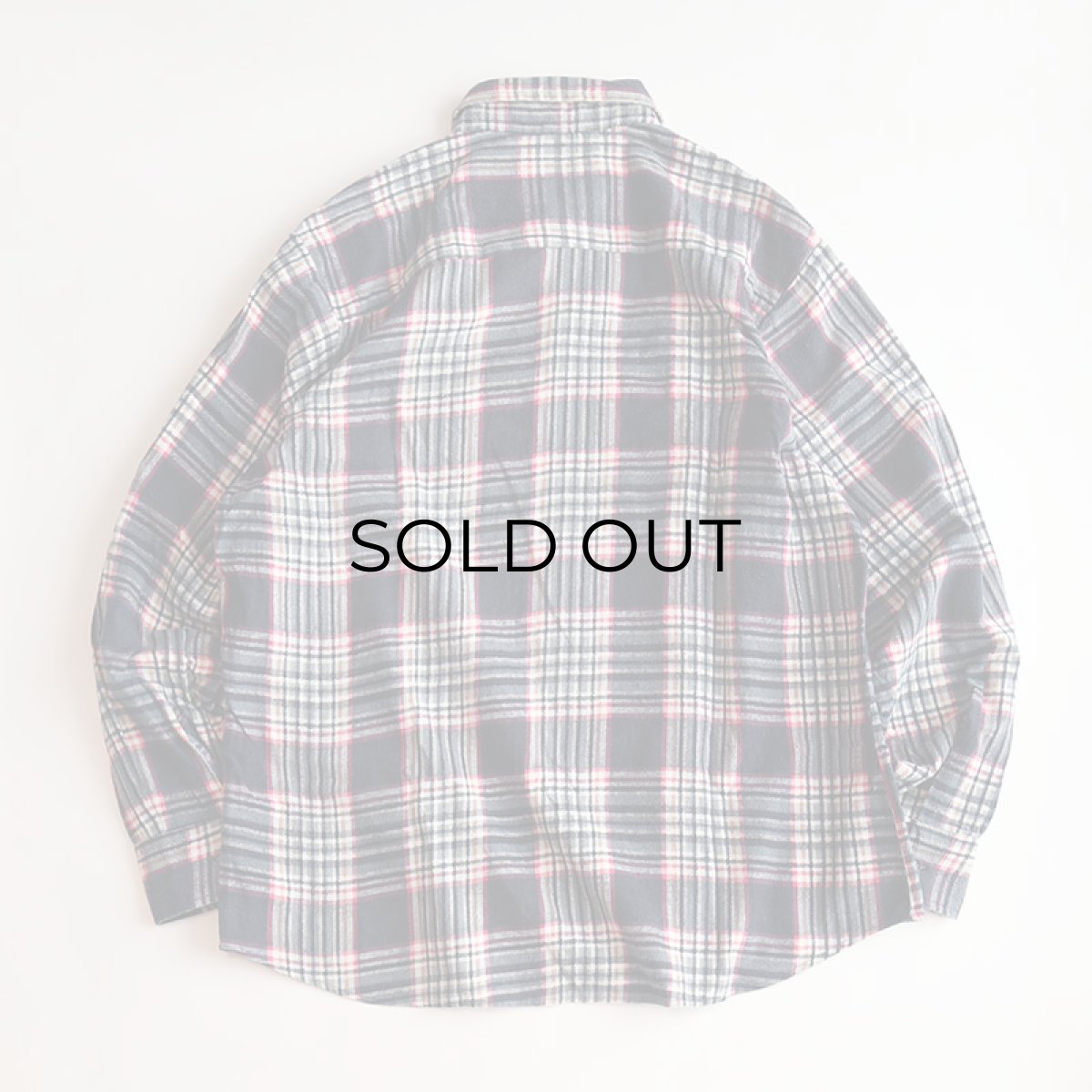画像2: 〜90's HABAND PRINT CHECK FLANNEL SHIRT (2)