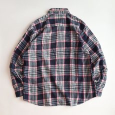 画像2: 〜90's HABAND PRINT CHECK FLANNEL SHIRT (2)