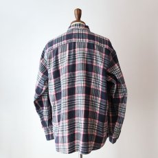 画像13: 〜90's HABAND PRINT CHECK FLANNEL SHIRT (13)