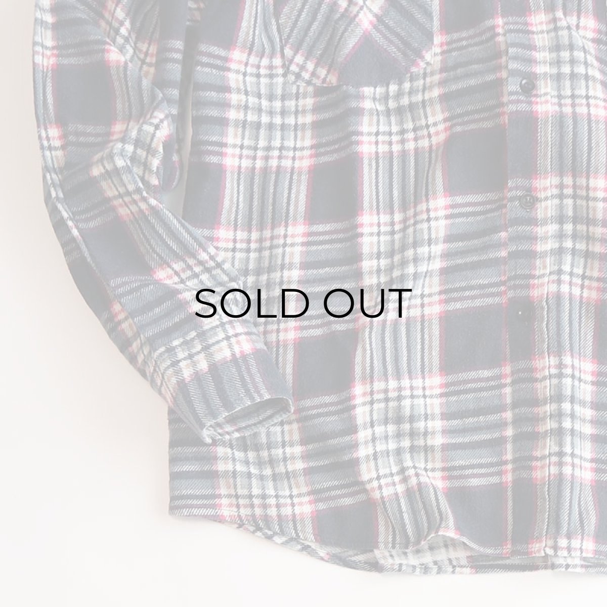 画像4: 〜90's HABAND PRINT CHECK FLANNEL SHIRT (4)