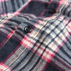 画像7: 〜90's HABAND PRINT CHECK FLANNEL SHIRT (7)